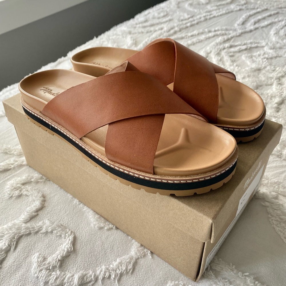 {NWT} Madewell Lugsole Sandal